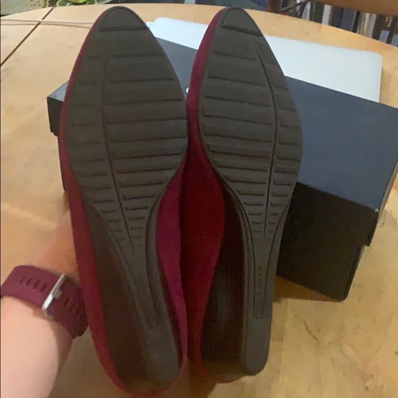 Cole Haan Tali Luxe loafer sz8.5 Cabernet suede - Picture 4 of 7